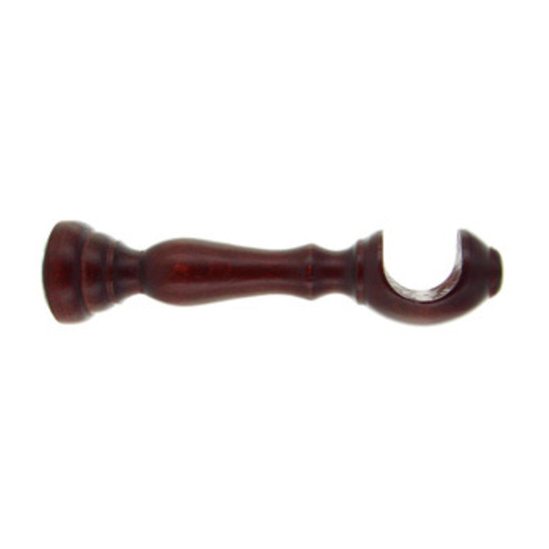 Q.TA' 1 SUPPORTO LEGNO P/BASTONE CILIEGIO 18 CM 2