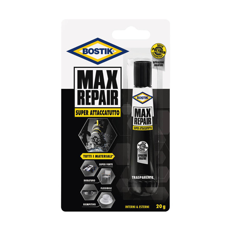 Q.TA' 6 BOSTIK COLLA MAX REPAIR 20 G BLISTER