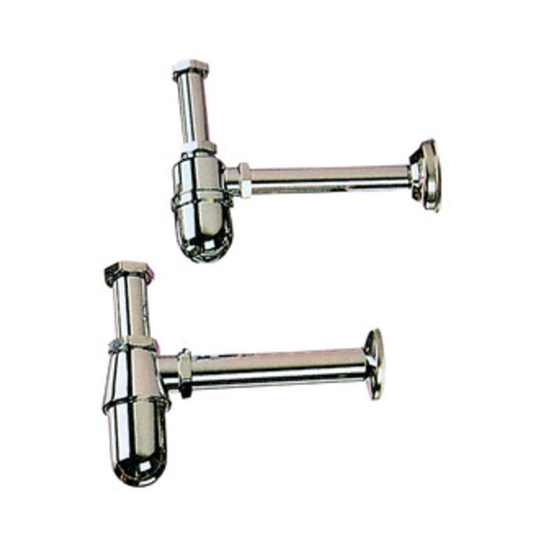 Q.TA' 2 BL SIFONE A BOTTIGLIA OTTONE CROMATO D 1