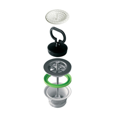 Q.TA' 6 BL PILETTA P/LAVELLO INOX 1.1/2D.70*