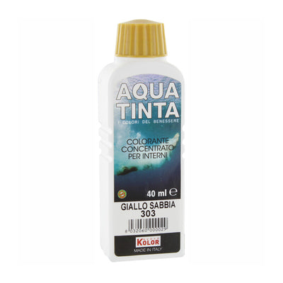Q.TA' 10 AQUATINTA P/INTERNI 40 ML GIALLO SABBIA 303