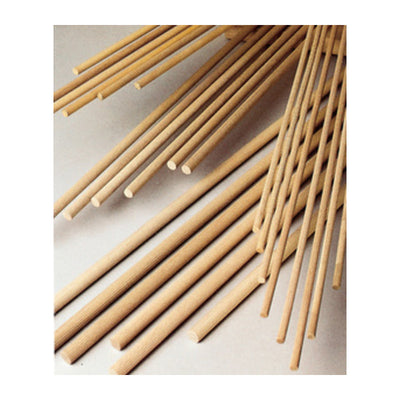 Q.TA' 50 SPINE IN LEGNO ZIGRINATO D. 6 X 1000 MM