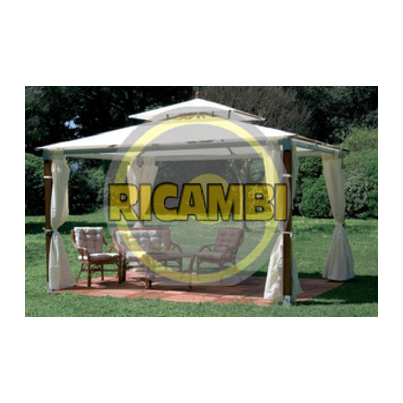 Q.TA' 1 R GAZEBO TOP PALO IN LEGNO