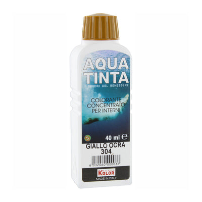 Q.TA' 10 AQUATINTA P/INTERNI 40 ML GIALLO OCRA 304