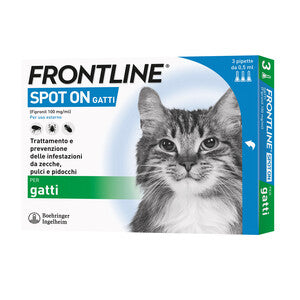 Q.TA' 1 FRONTLINE SPOT-ON GATTI 3 PIPETTE