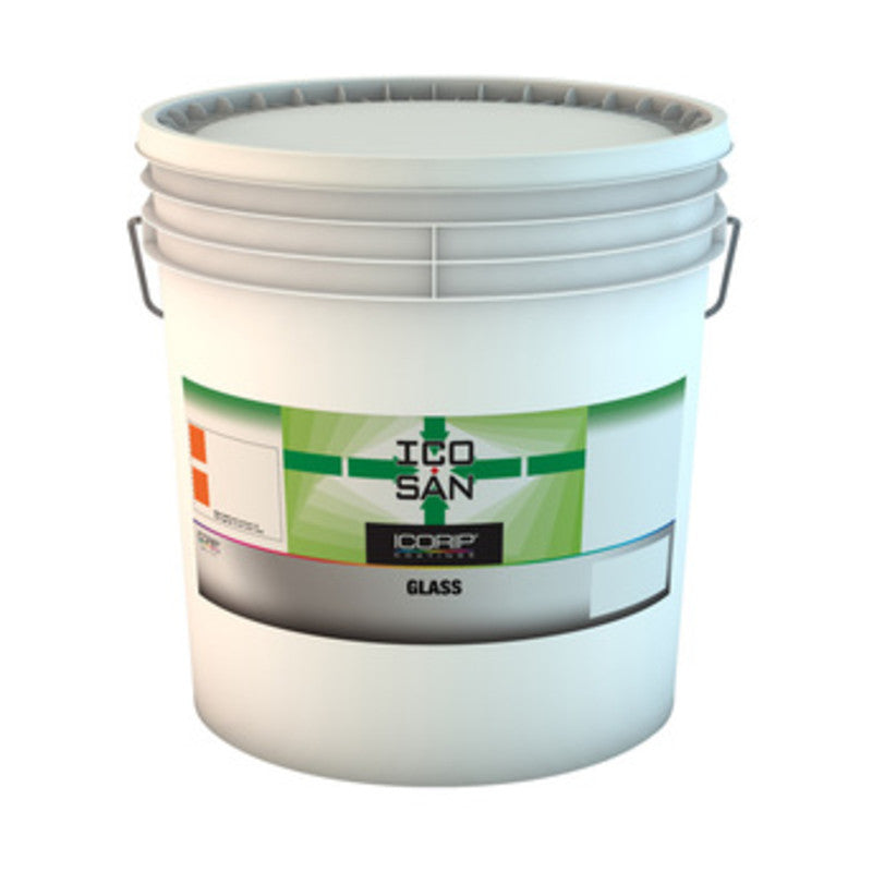 Q.TA' 1 IDROPITTURA ICOSAN GLASS BK BIANCO 4 L