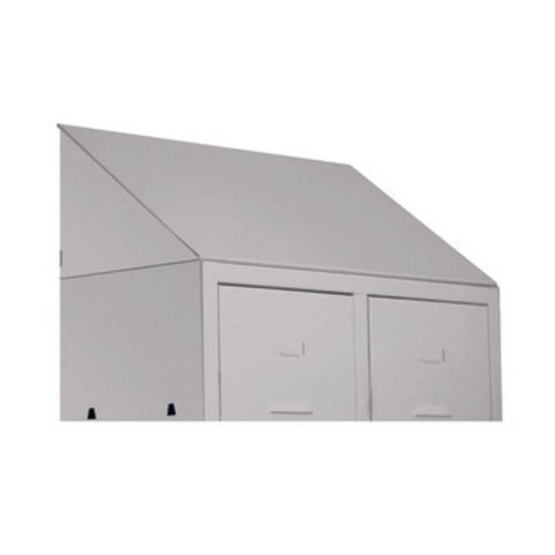 Q.TA' 1 TETTO INCLINATO P/SPOGLIATOIO 2 POSTI 68,5X34 CM