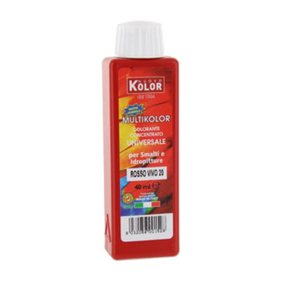 Q.TA' 12 COLORANTE UNIVERSALE 40 ML ROSSO VIVO 20R