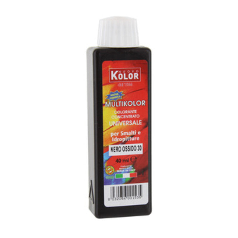 Q.TA' 12 COLORANTE UNIVERSALE 40 ML NERO OSSIDO 30RL