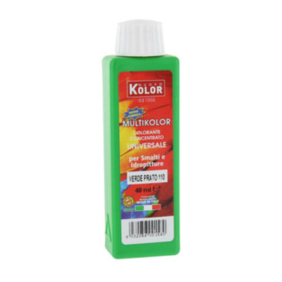 Q.TA' 12 COLORANTE UNIVERSALE 40 ML VERDE PRATO 110RL