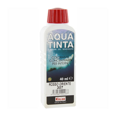 Q.TA' 10 AQUATINTA P/INTERNI 40 ML ROSSO ORIENTE 307