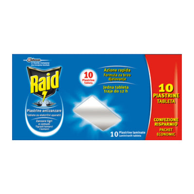 Q.TA' 24 PIASTRINE DI RICAMBIO RAID 10