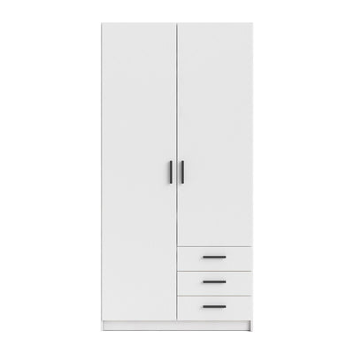 Q.TA' 1 KIT ARMADIO SPRINT 2A+3C 98X50X200 BIANCO