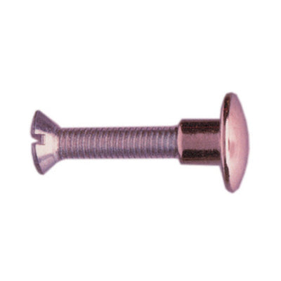 Q.TA' 250 VITE P/SEDIA 30 MM BORCHIA OTTONE NICHELATO