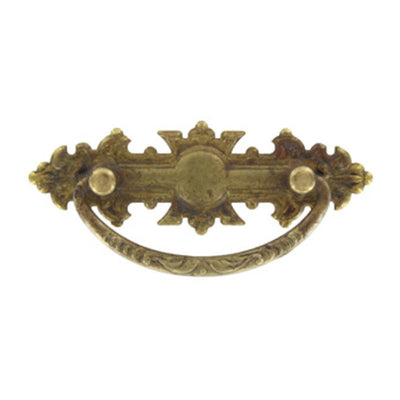 Q.TA' 1 BL MANIGLIA 06305 115X50 MM OTTONE ANTICATO
