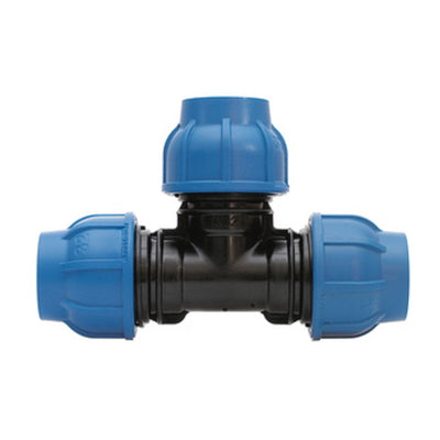 Q.TA' 4 PL RACCORDO POLIPROP TEE 90 25X25X25MM