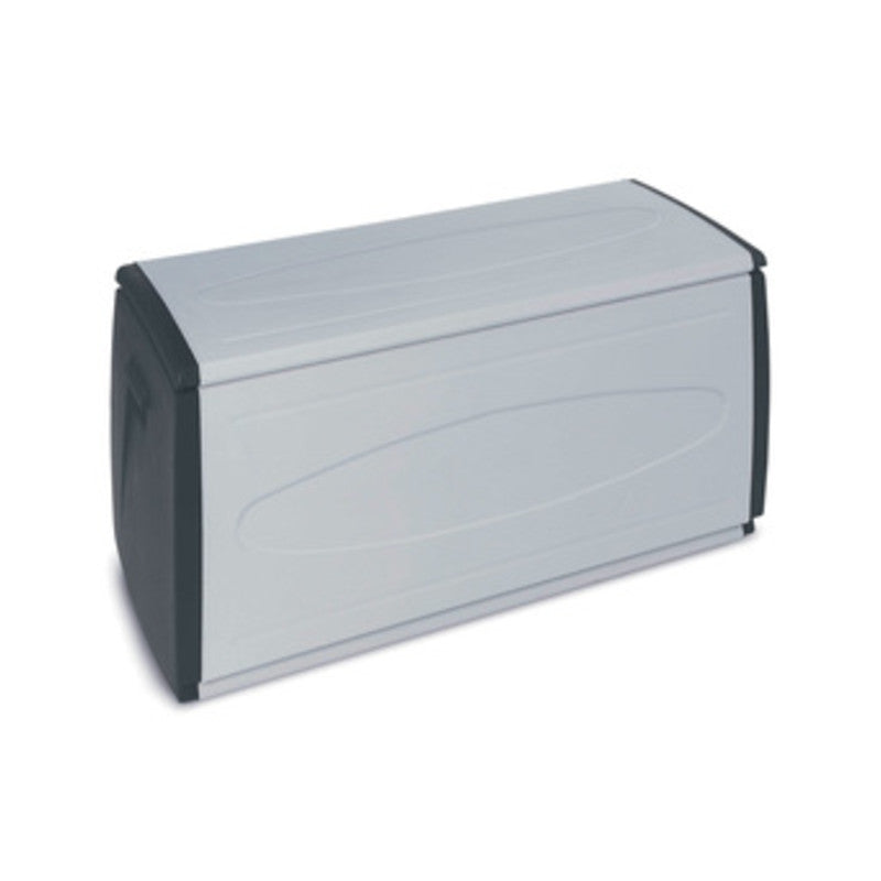 Q.TA' 1 CASSAPANCA TERRY BOX 120X54XH57 CM NERO GRIGIO