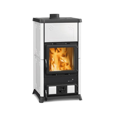 Q.TA' 1 STUFA LEGNA 8.3 KW FEDORA BIANCO V0-3-4
