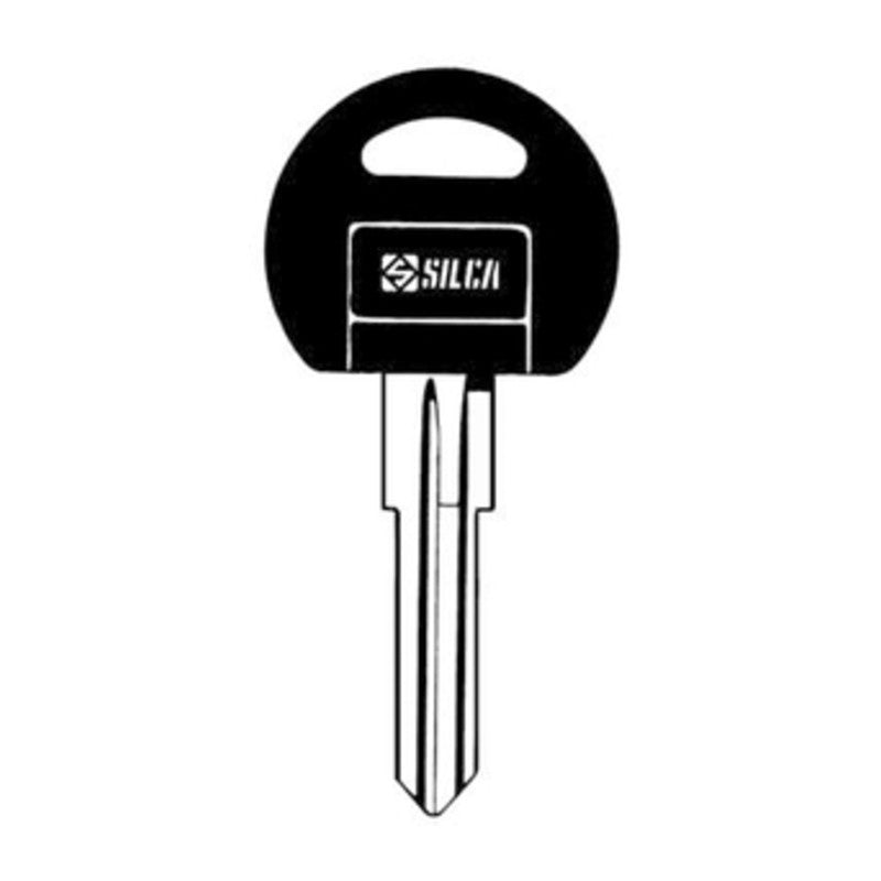 Q.TA' 5 SILCA NE38AP CHIAVE AUTO TESTA PLASTICA ACCIAIO