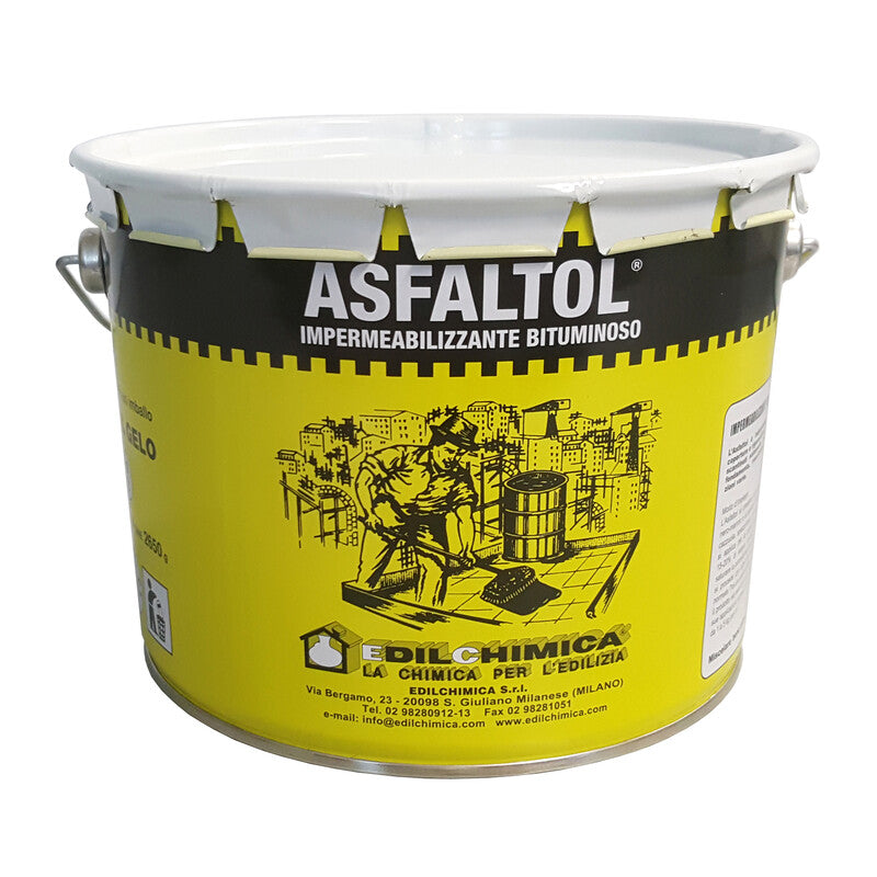 Q.TA' 4 ASFALTO A FREDDO ASFALTOL DA 3,0 KG IMPERMEABILIZ