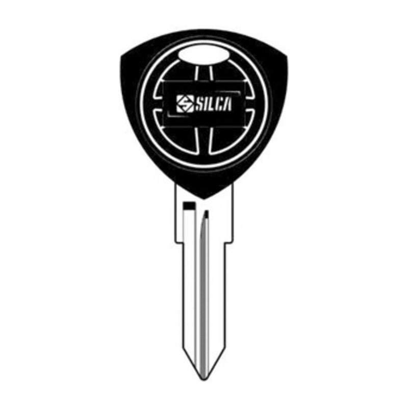 Q.TA' 5 SILCA GT10BP CHIAVE AUTO TESTA PLASTICA ACCIAIO