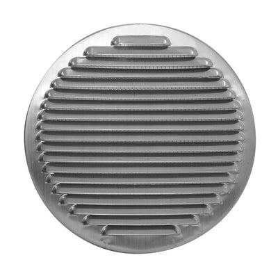 Q.TA' 1 GRIGLIA AERAZIONE ALLUM C/RETE ANTINS D 120 MM