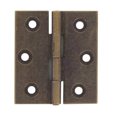 Q.TA' 24 CERNIERA FRESATA PIANA OTTONE BRONZ 40X35 MM**