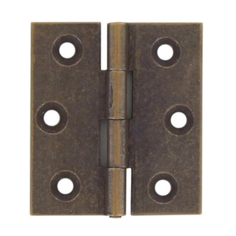 Q.TA' 24 CERNIERA FRESATA PIANA OTTONE BRONZ 40X35MM**