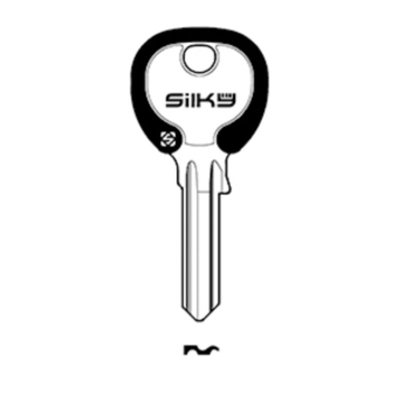 Q.TA' 20 SILCA IE3DZ CHIAVE PROFILO SILKY OTTONE