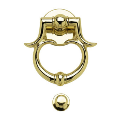 Q.TA' 1 BATTENTE OTTONE BAROCCO 150 MM LUCIDO VERNIC