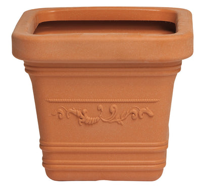 Q.TA' 1 VASO IN PLASTICA FESTONATO 40X40XH35CM 33L PRESTIGE