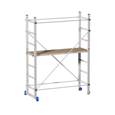 Q.TA' 1 TRABATTELLO ALLUMINIO SUPERMINIO 80X158XH210 CM