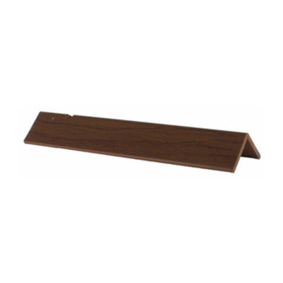 Q.TA' 36 PARASPIGOLO 25X25 MM PVC ESPANSO 3 M NOCE SCURO