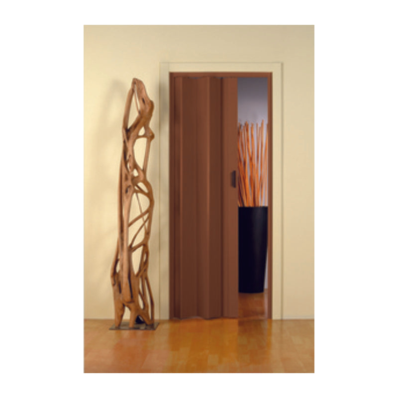 Q.TA' 1 PORTA A SOFFIETTO MONICA 83X214 CM NOCE