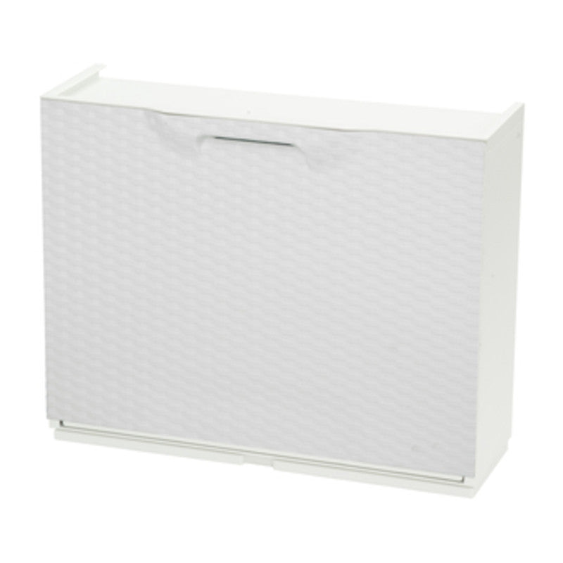 Q.TA' 7 SCARPIERA MODULARE 51X17,3XH41 CM EFF RATTAN BCO
