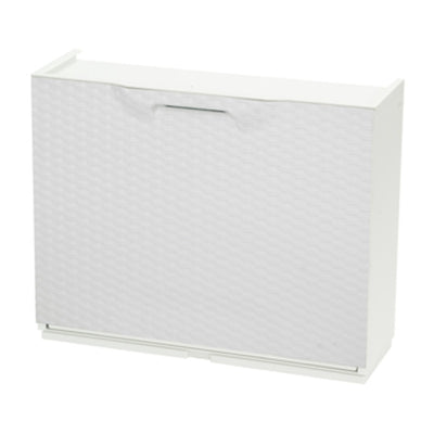 Q.TA' 7 SCARPIERA MODULARE 51X17,3XH41 CM EFF RATTAN BCO