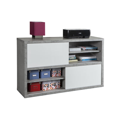 Q.TA' 1 PRATICO MOBILE 35,5X140XH86,5 CM CEMENTO