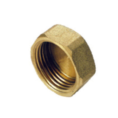 Q.TA' 10 IDRAULICA - CALOTTA ESAG F 300 OTTONE GIALLO D 3/8