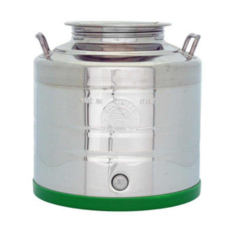 Q.TA' 1 FUSTO OLIO ACCIAIO INOX AISI 304 30 L SDT