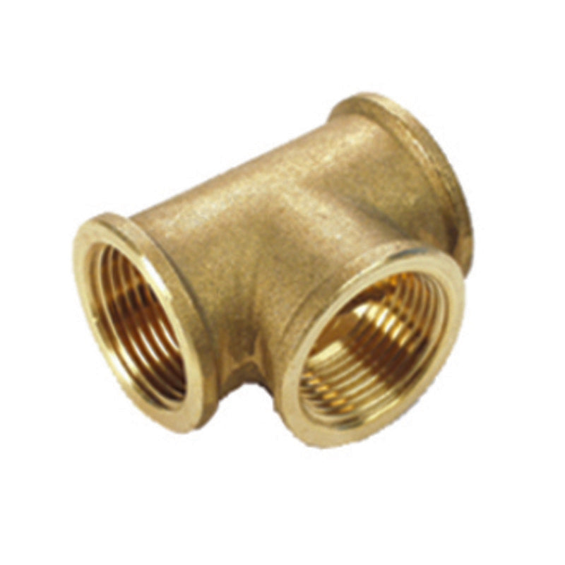 Q.TA' 5 IDRAULICA-TEE 130 OTTONE GIALLO D 1
