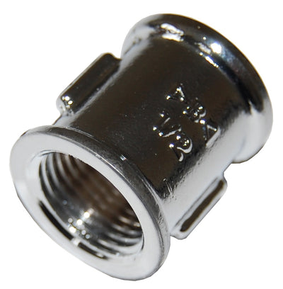 Q.TA' 10 IDRAULICA - MANICOTTO 270 OTTONE CROMATO D 3/4