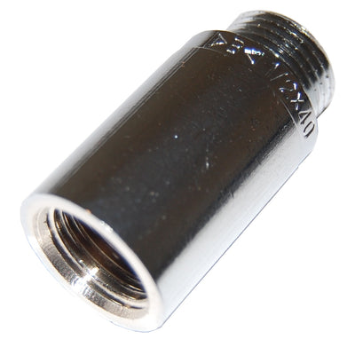 Q.TA' 10 IDRAULICA - PROLUNGA 520 OTTONE CROM D 1/2X15 CM