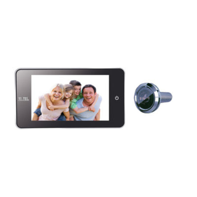 Q.TA' 1 SPIONCINO 110 GRADI DIGITALE E0378 CROMO SAT. 4,0