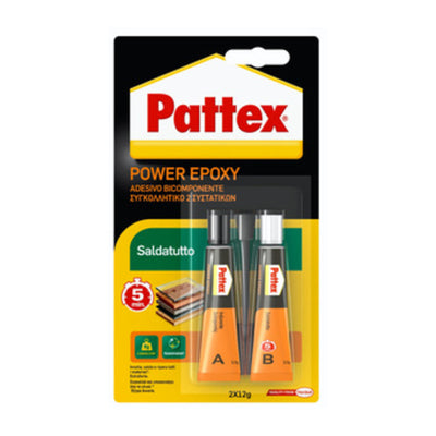 Q.TA' 6 PATTEX POWER EPOXY SALDATUTTO BICOMPONENTE 24 G