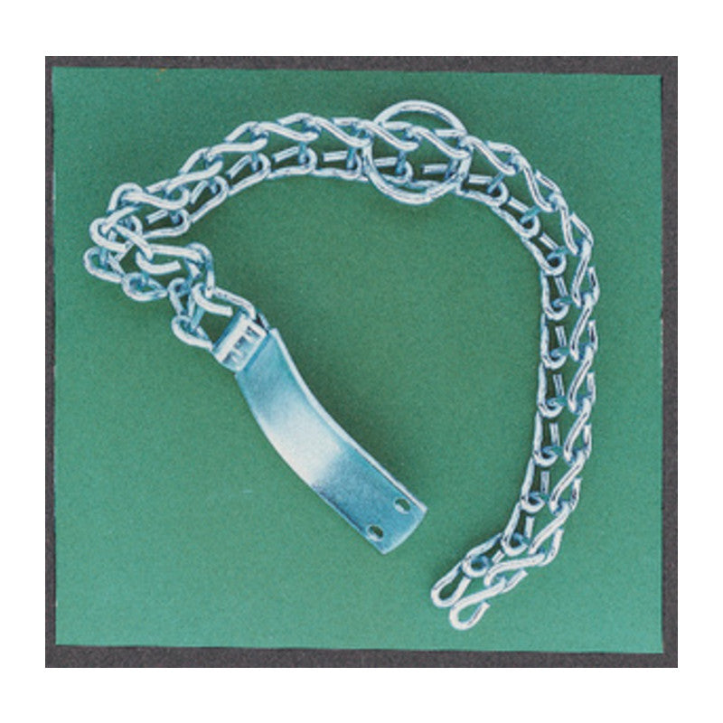 Q.TA' 1 PL COLLARE P/CANI ACCIAIO ZINCATO 35 CM