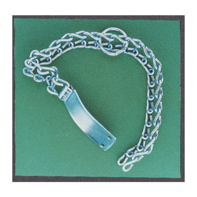 Q.TA' 1 PL COLLARE P/CANI ACCIAIO ZINCATO 45 CM