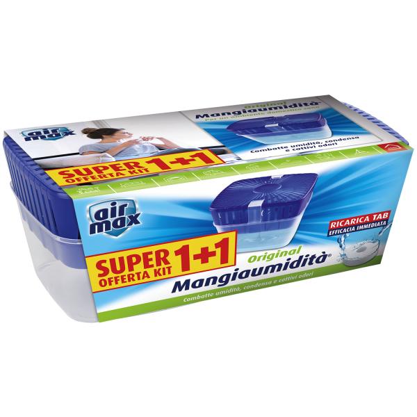Q.TA' 6 AIRMAX ASSORBIUMIDITA 2 KIT VORTEX 450G+1 TAB 450G