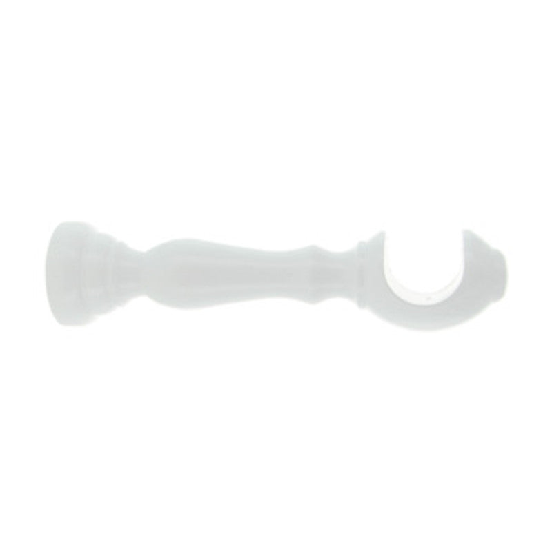 Q.TA' 1 SUPPORTO LEGNO P/BASTONE BIANCO 10 CM 2
