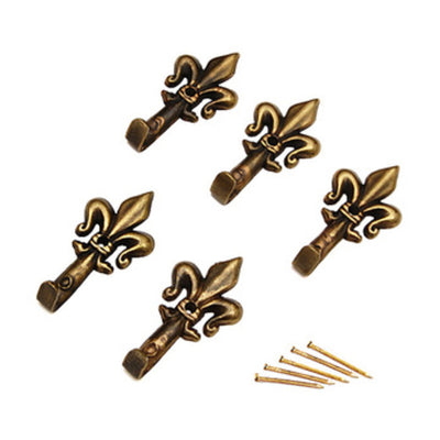 Q.TA' 5 BL GANCIO P/QUADRO GIGLIO 36 MM BRON N. 1 5 *