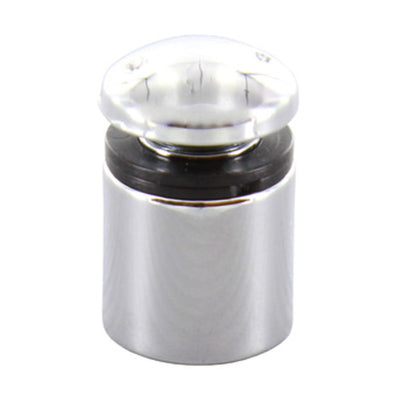 Q.TA' 1 BL DISTANZIALI P/TARGA 16X25H CROMO LUCIDO 4